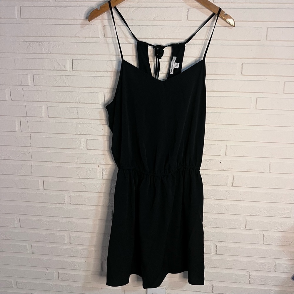American Eagle Black Open Back Sleeveless Mini dress, Women’s Size Small